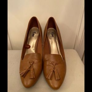 Fioni Carmel colored heels